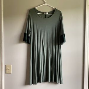 Green dress